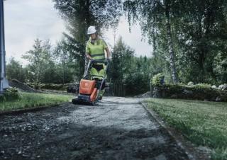 Plaques vibrantes Plaques vibrantes unidirectionnelles Husqvarna LF 80 LAT