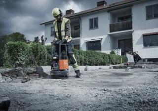 Plaques vibrantes Plaques vibrantes unidirectionnelles Husqvarna LX 90