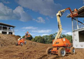 Nacelles à bras articulés Nacelles à bras articulés sur roues JLG H340AJ