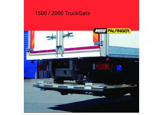 Chargement montées sur camions MBB Palfinger 1500 TruckGate