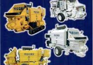 Pompes à béton Pompes à béton fixes Mecbo Car P7.120