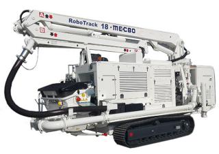 Pompes à béton Pompes à béton fixes Mecbo RoboTrack 18 P6.110