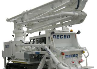 Pompes à béton Pompes à béton fixes Mecbo RoboTrack 26 P4.65
