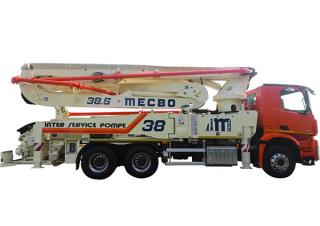 Pompes à béton Pompes à béton montées sur camion Mecbo AUT 38 P6.110