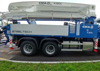 Pompes à béton Pompes à béton montées sur camion CIFA K30L 