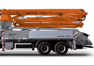 Pompes à béton Pompes à béton montées sur camion CIFA K30L 