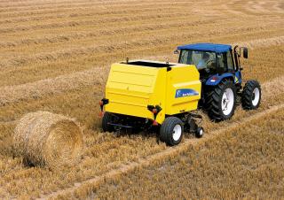 Presses à balles rondes New Holland BR6090 Combi