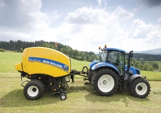Presses à balles rondes New Holland Roll Belt 150 Crop Cutter