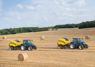 Presses à balles rondes New Holland Roll Belt 180 Crop Cutter