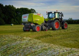 Presses à balles rondes Claas Rollant 540 RC Pro