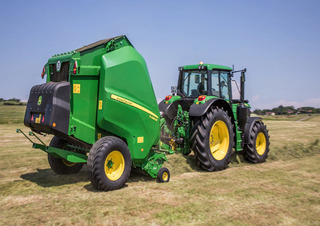Presses à balles rondes John Deere V461M