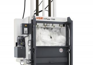 Presses à déchets HSM V-Press 1160 eco