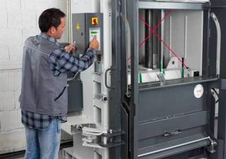Presses à déchets HSM V-Press 1160 eco