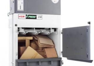 Presses à déchets HSM V-Press 610 eco