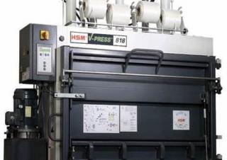 Presses à déchets HSM V-Press 818 plus
