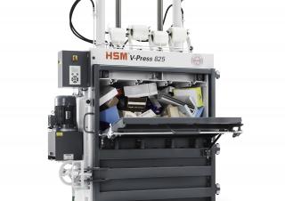 Presses à déchets HSM V-Press 825 eco