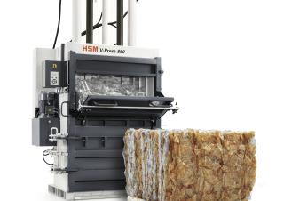 Presses à déchets HSM V-Press 860 L