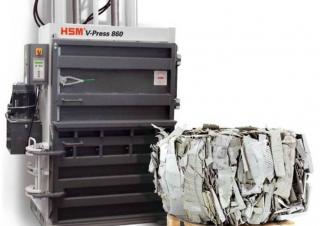 Presses à déchets HSM V-Press 860 L