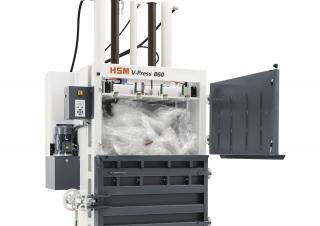 Presses à déchets HSM V-Press 860 L