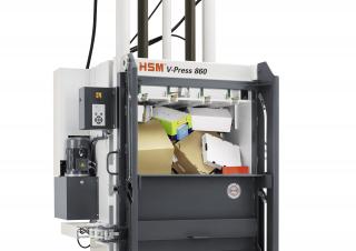 Presses à déchets HSM V-Press 860 max