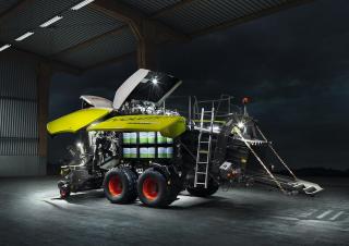 Presses de grandes balles + à haute pression Claas Quadrant 5300 Evolution FC Tandem