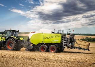 Presses de grandes balles + à haute pression Claas Quadrant 5300 Evolution FC Tandem