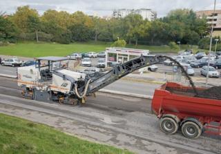Découpeuse de chaussée Wirtgen W 210