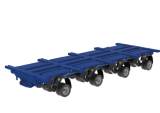 Remorques Remorque lourde modulaire Goldhofer THP/DC