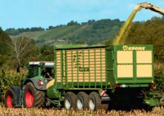 Remorques autochargeuses d'ensilage Krone ZX 350 GD