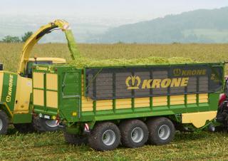 Remorques autochargeuses d'ensilage Krone ZX 430 GD