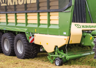 Remorques autochargeuses d'ensilage Krone ZX 430 GD 