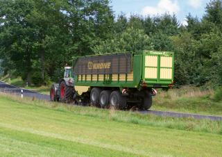 Remorques autochargeuses d'ensilage Krone ZX 560 GD