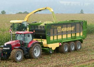 Remorques autochargeuses d'ensilage Krone ZX 560 GD
