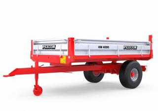 Remorque agricole Remorques basculantes Peecon KW 4000