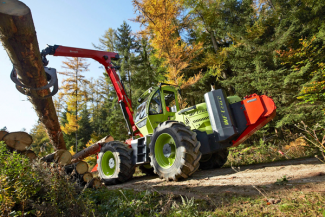 Machines forestières Remorques de débardage spéciales Werner WF-trac 1500