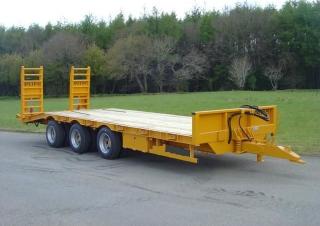 Remorque agricole Remorques surbaissées Rolland Low loader 220