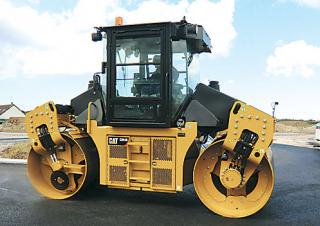 Rouleaux Rouleaux vibrants tandem Caterpillar CD54B