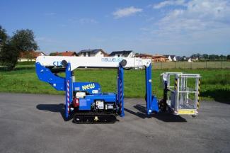 Nacelles télescopiques Nacelles télescopiques sur chenilles Bluelift - Rothlehner R 130 C