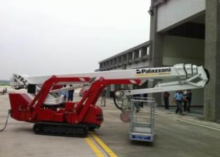 Nacelles télescopiques Nacelles télescopiques sur chenilles Palazzani TSJ 25 C