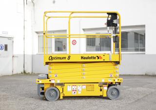Élévateurs à ciseaux Nacelles ciseaux X su roues Haulotte Optimum 8