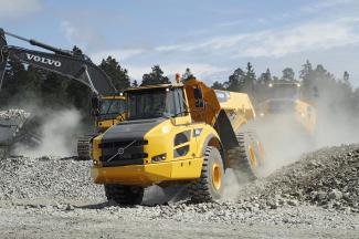 Tombereaux articulés Volvo A35F