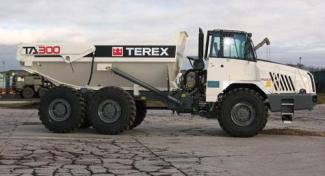 Tombereaux articulés Terex TA 300