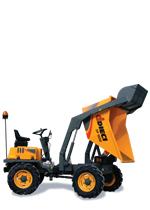Bennes sur pneus Dieci DP 1000 Self-Load Shovel
