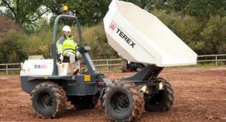 Bennes sur pneus Terex TA 6 S
