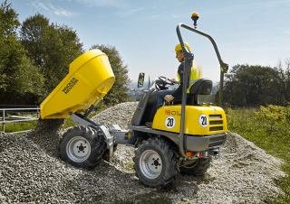 Bennes sur pneus Wacker Neuson 1501 