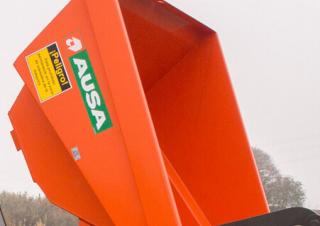 Bennes sur pneus Ausa D 175 RMS