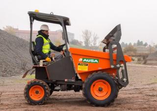 Bennes sur pneus Ausa D 175 RMS