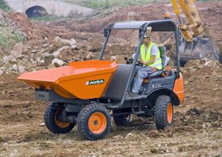 Bennes sur pneus Ausa D 201 RH