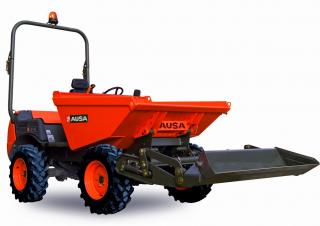 Bennes sur pneus Ausa D 201 RHG