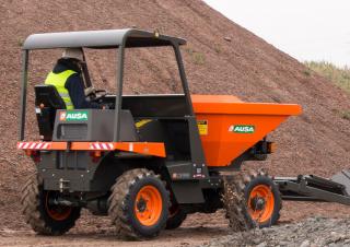 Bennes sur pneus Ausa D 201 RHGS